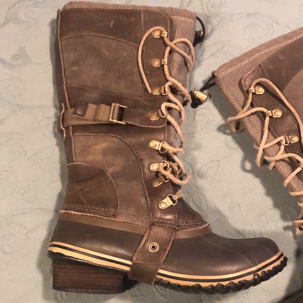 Sorel Conquest Carly Waterproof Tall Boots